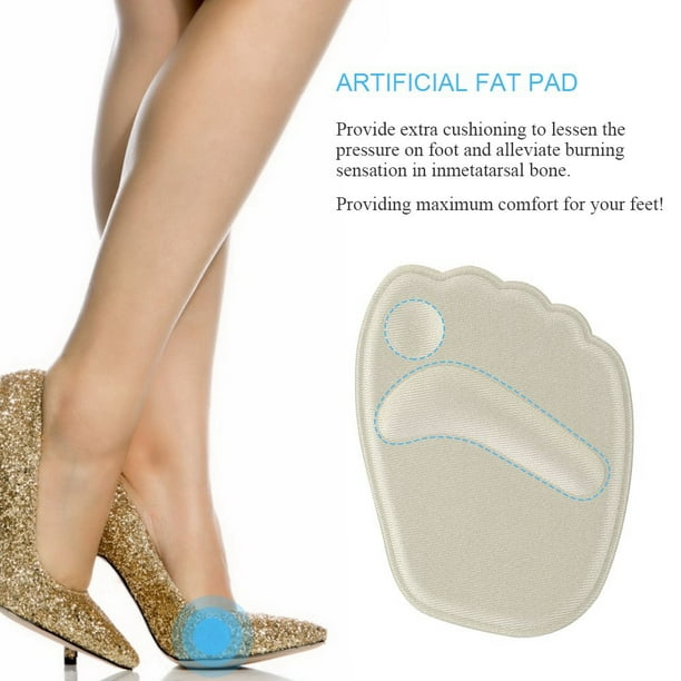 Details about   2 Pairs Gel Metatarsal Forefoot Pads Ball of Foot Cushions for Women High Heel 